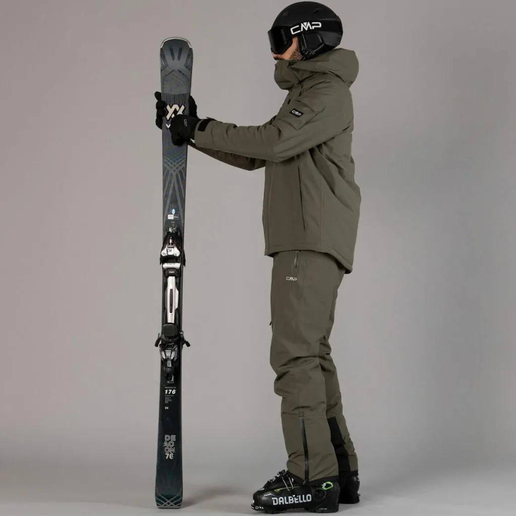 Herrejacke mit lockerer Passform aus Mechanical Stretch für Ski und Snowboard>CMP New