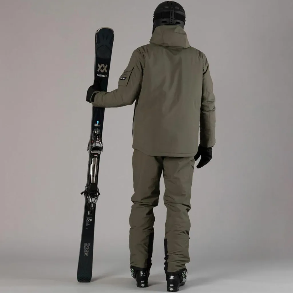 Herrejacke mit lockerer Passform aus Mechanical Stretch für Ski und Snowboard>CMP New