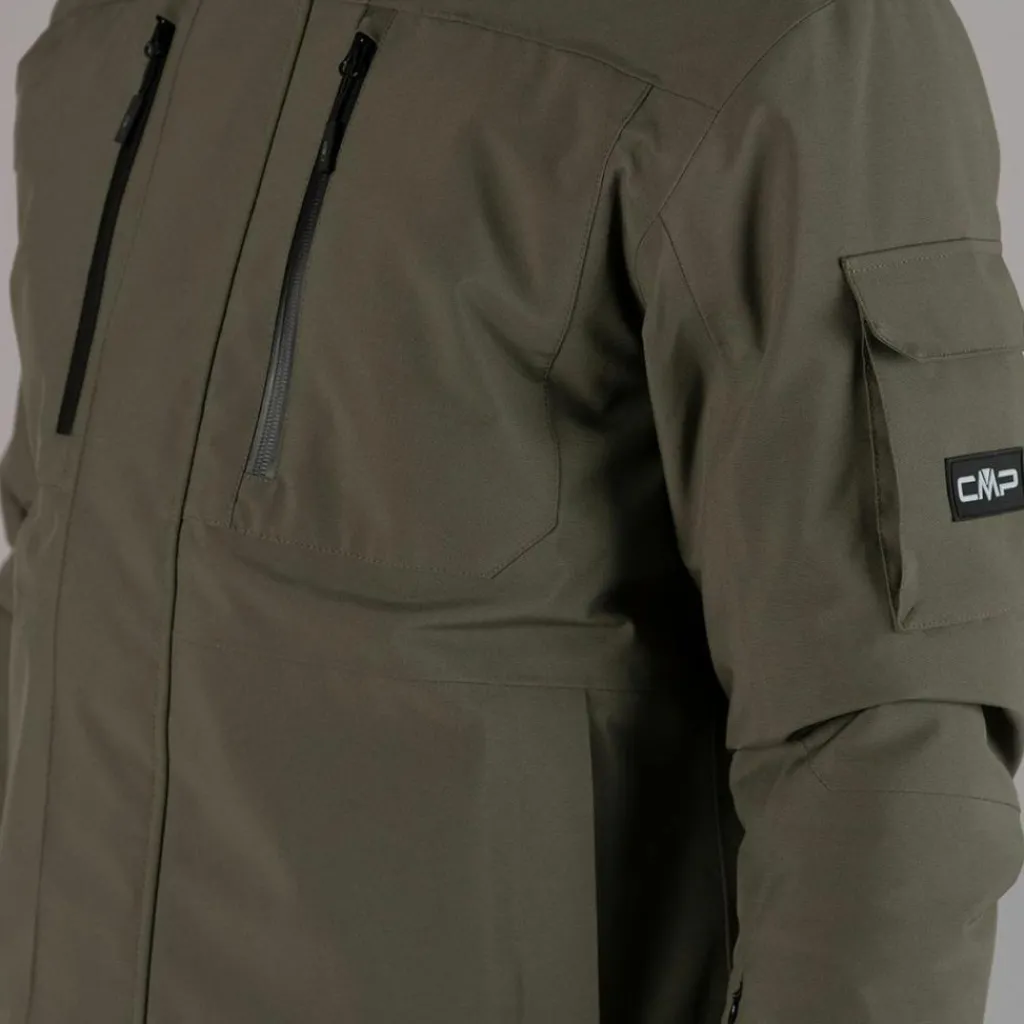 Herrejacke mit lockerer Passform aus Mechanical Stretch für Ski und Snowboard>CMP New