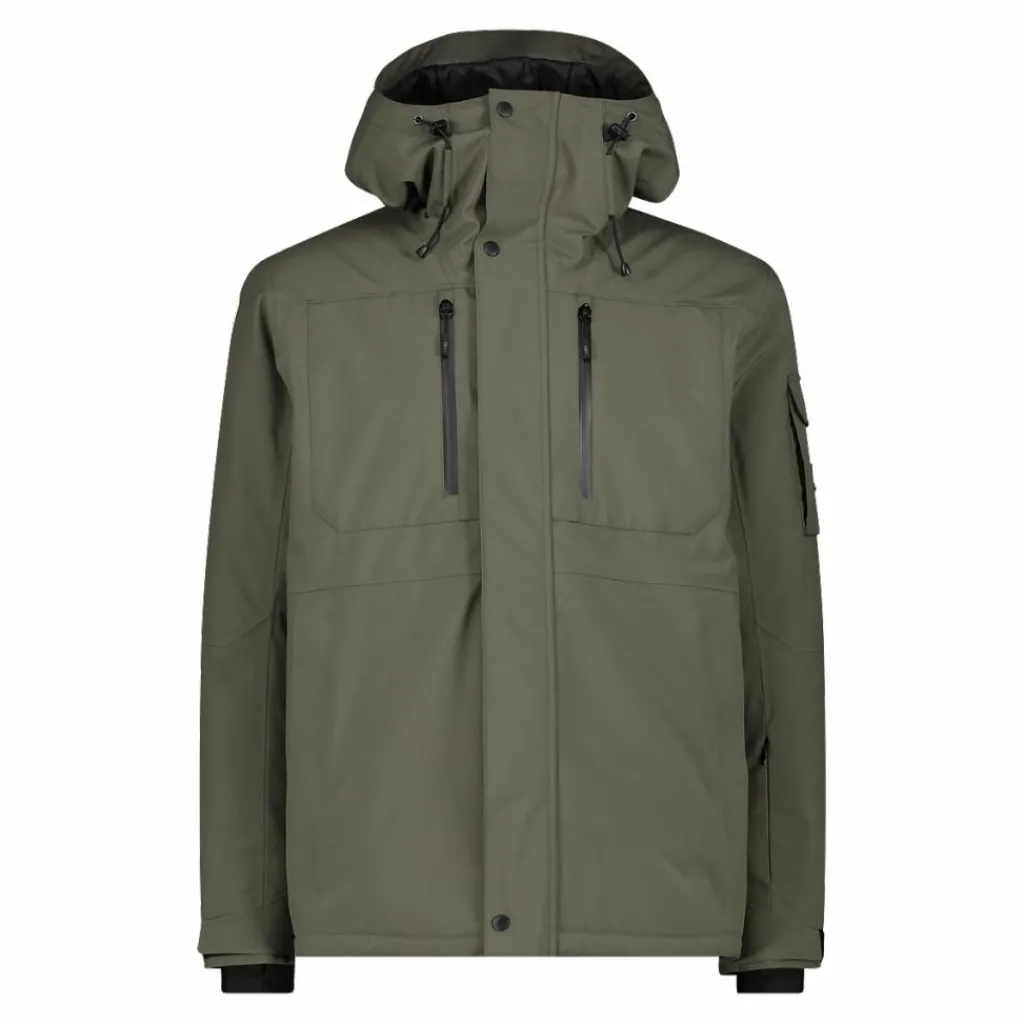 Herrejacke mit lockerer Passform aus Mechanical Stretch für Ski und Snowboard>CMP New