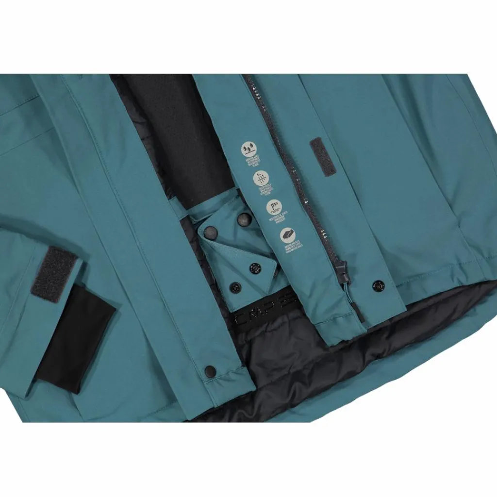 Herrejacke mit lockerer Passform aus Mechanical Stretch für Ski und Snowboard>CMP New