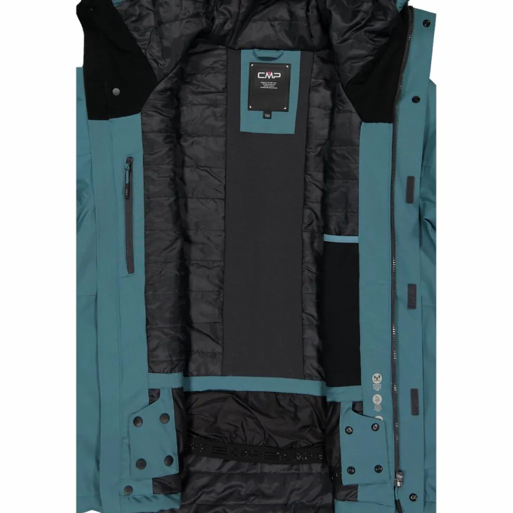 Herrejacke mit lockerer Passform aus Mechanical Stretch für Ski und Snowboard>CMP New