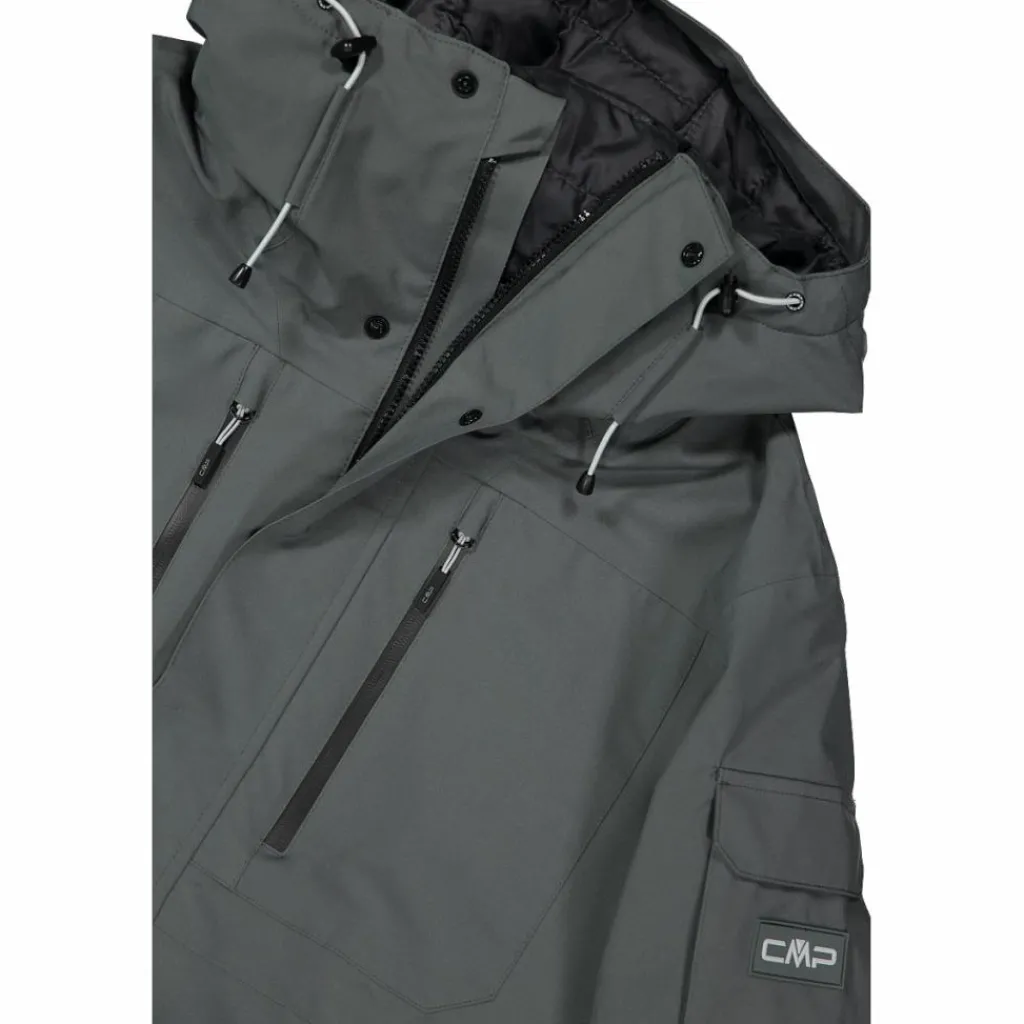 Herrejacke mit lockerer Passform aus Mechanical Stretch für Ski und Snowboard>CMP New