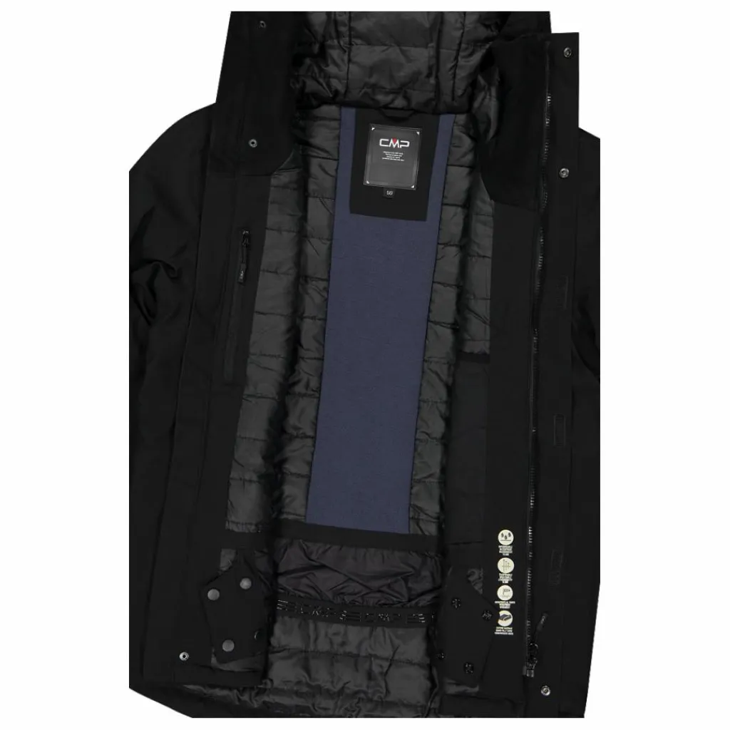 Herrejacke mit lockerer Passform aus Mechanical Stretch für Ski und Snowboard>CMP New