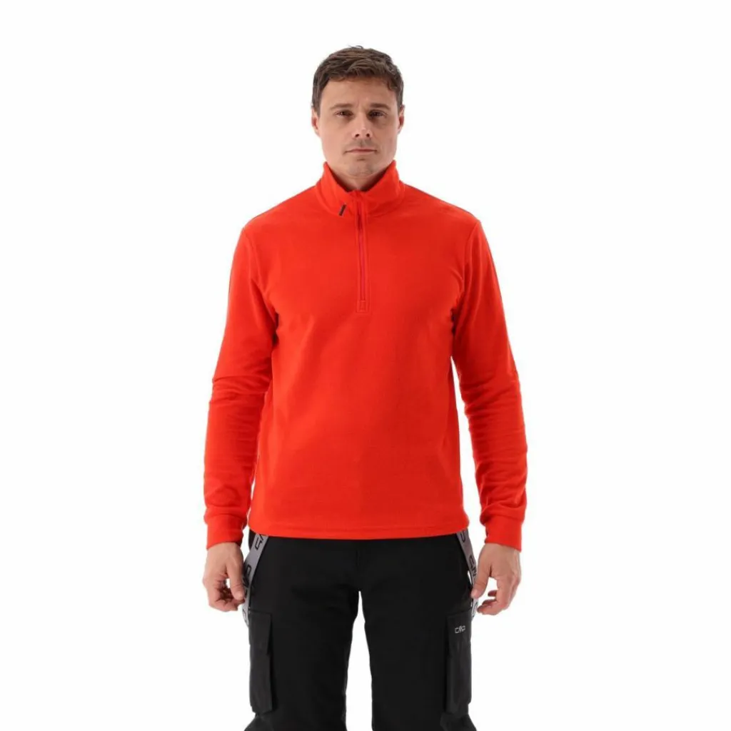 Herren Fleecepullover Arctic Fleece mit Stehkragen>CMP