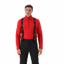 Herren Fleecepullover aus Grid Tech mit Stehkragen><noscript><img width=