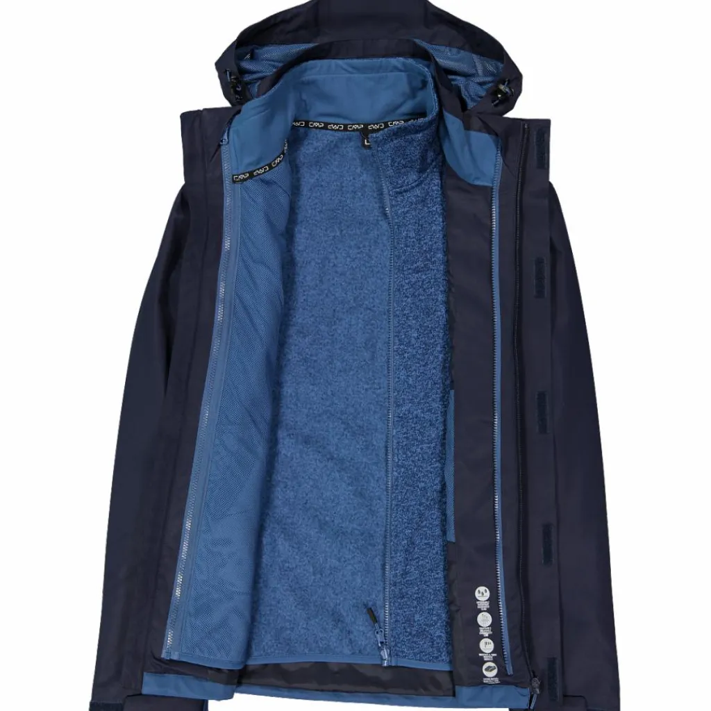 Herren 3-in-1-Jacke mit herausnehmbarem Innenfleece>CMP Outlet