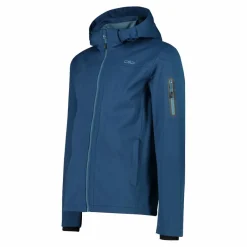 Herren Jacke aus Light Softshell mit abnehmbarer Kapuze><noscript><img width=