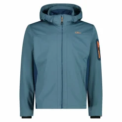 Herren Jacke aus Light Softshell mit abnehmbarer Kapuze><noscript><img width=