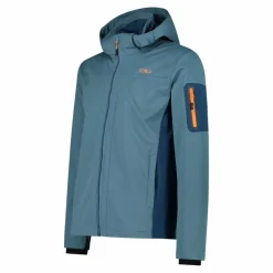 Herren Jacke aus Light Softshell mit abnehmbarer Kapuze><noscript><img width=