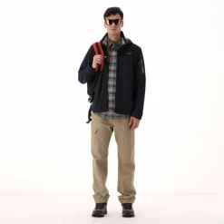 Herren Jacke aus Light Softshell mit abnehmbarer Kapuze><noscript><img width=