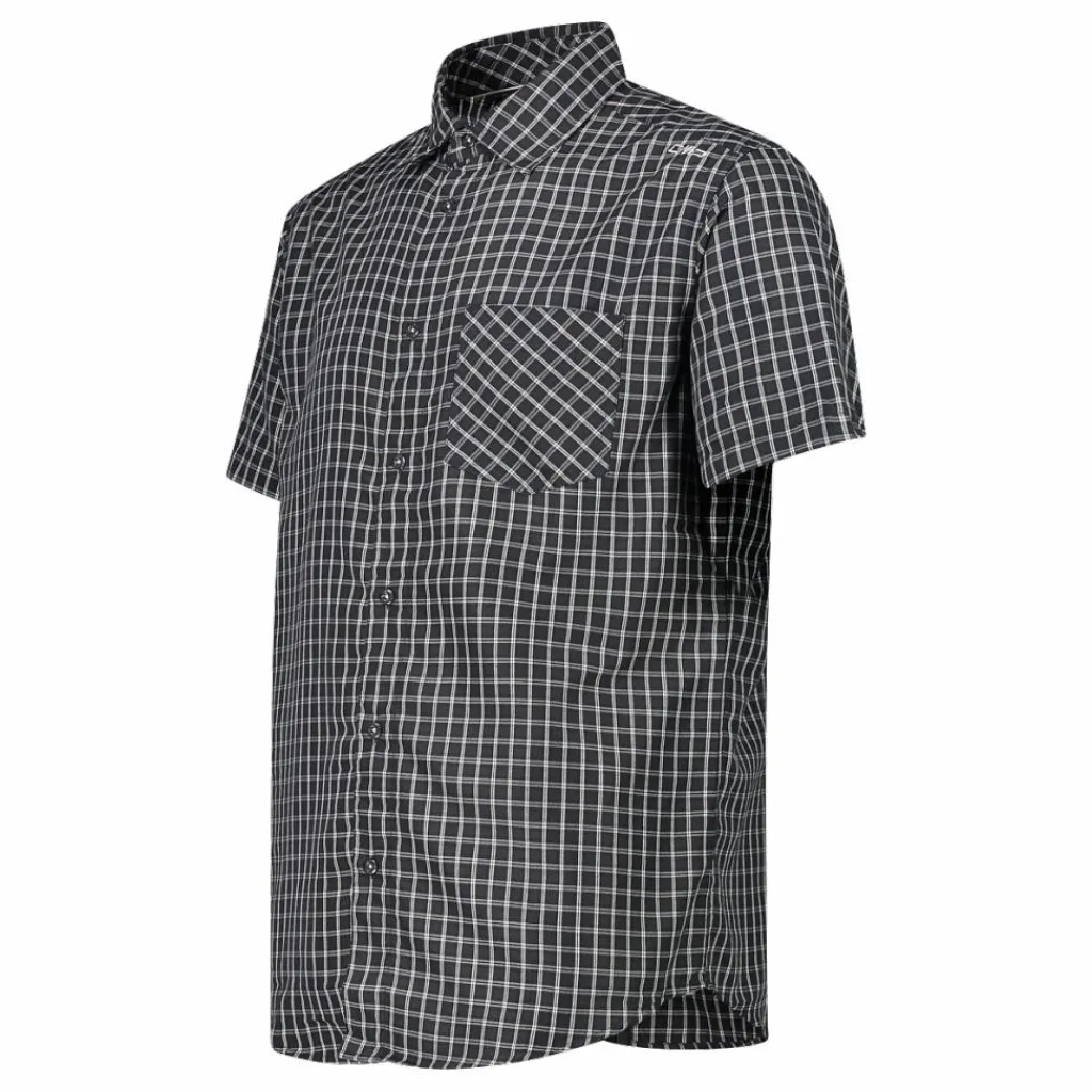 Herren Kurzarm-Hemd mit Karomuster>CMP New