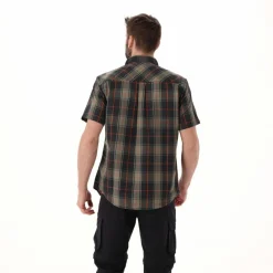 Herren Kurzarm-Hemd mit Karomuster><noscript><img width=