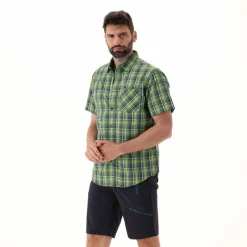 Herren Kurzarm-Hemd mit Karomuster><noscript><img width=
