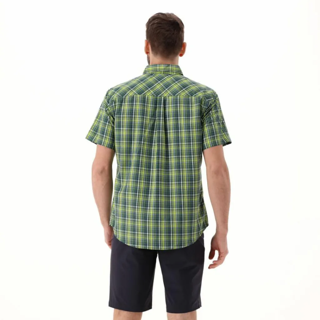 Herren Kurzarm-Hemd mit Karomuster>CMP New
