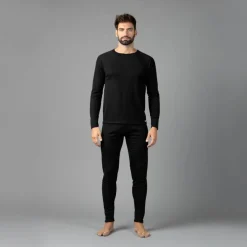 Herren Langarm Unterwäsche mit Rundhalsausschnitt><noscript><img width=