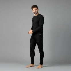 Herren Langarm Unterwäsche mit Rundhalsausschnitt><noscript><img width=