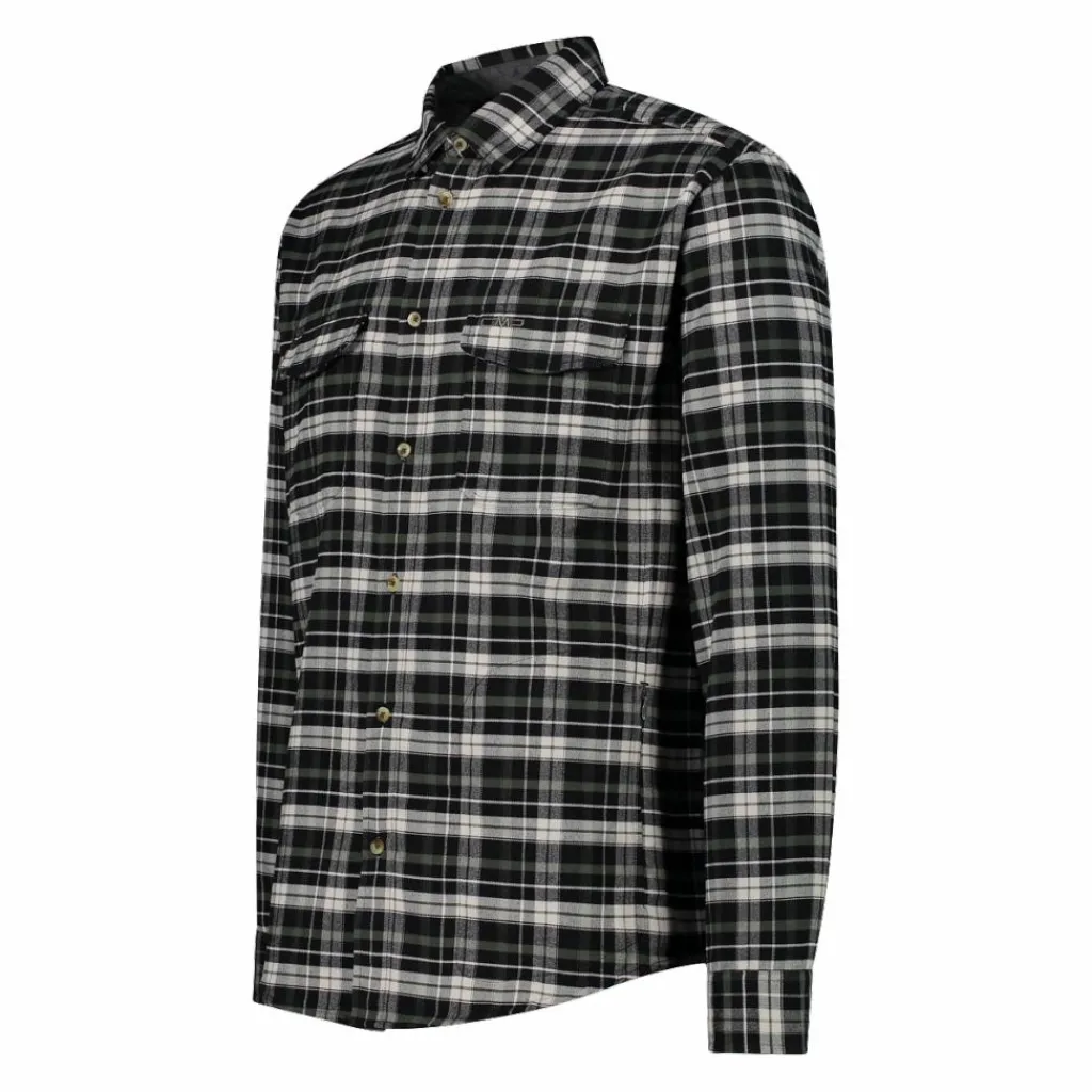 Herren Langarmhemd aus recyceltem Polyester>CMP Hot