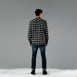Herren Langarmhemd aus recyceltem Polyester><noscript><img width=