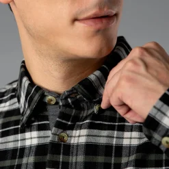 Herren Langarmhemd aus recyceltem Polyester><noscript><img width=
