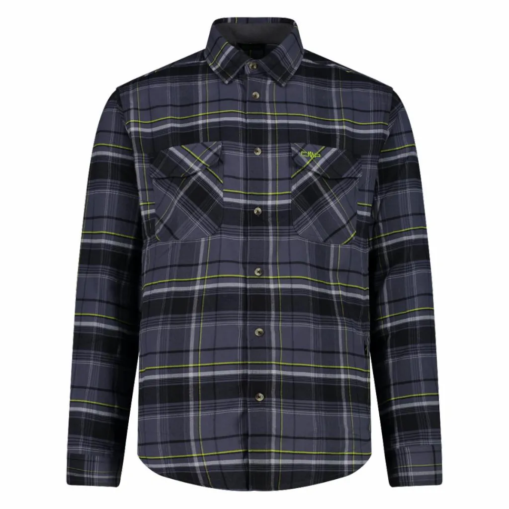 Herren Langarmhemd aus recyceltem Polyester>CMP Hot