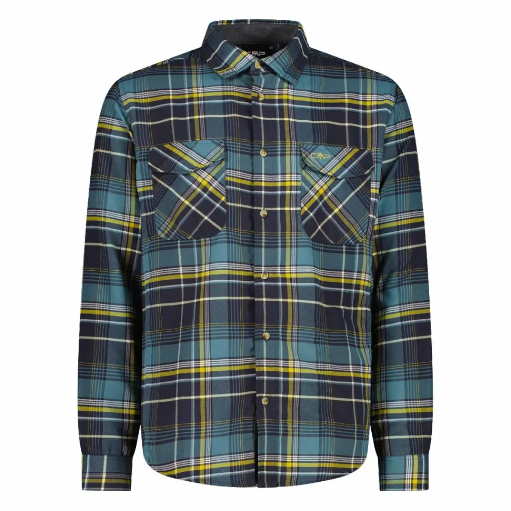 Herren Langarmhemd aus recyceltem Polyester>CMP Hot