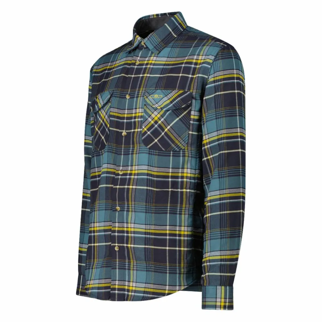Herren Langarmhemd aus recyceltem Polyester>CMP Hot