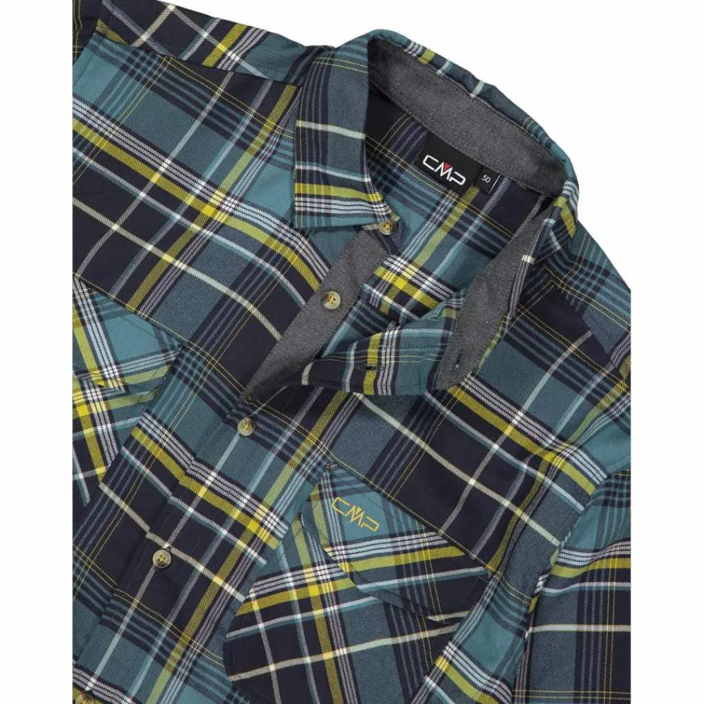Herren Langarmhemd aus recyceltem Polyester>CMP Hot