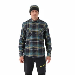 Herren Langarmhemd aus recyceltem Polyester><noscript><img width=