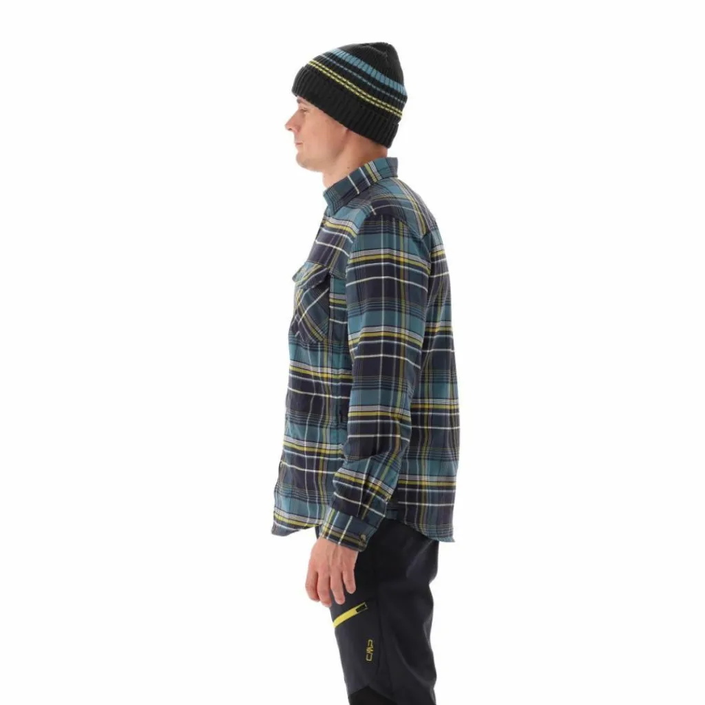Herren Langarmhemd aus recyceltem Polyester>CMP Hot