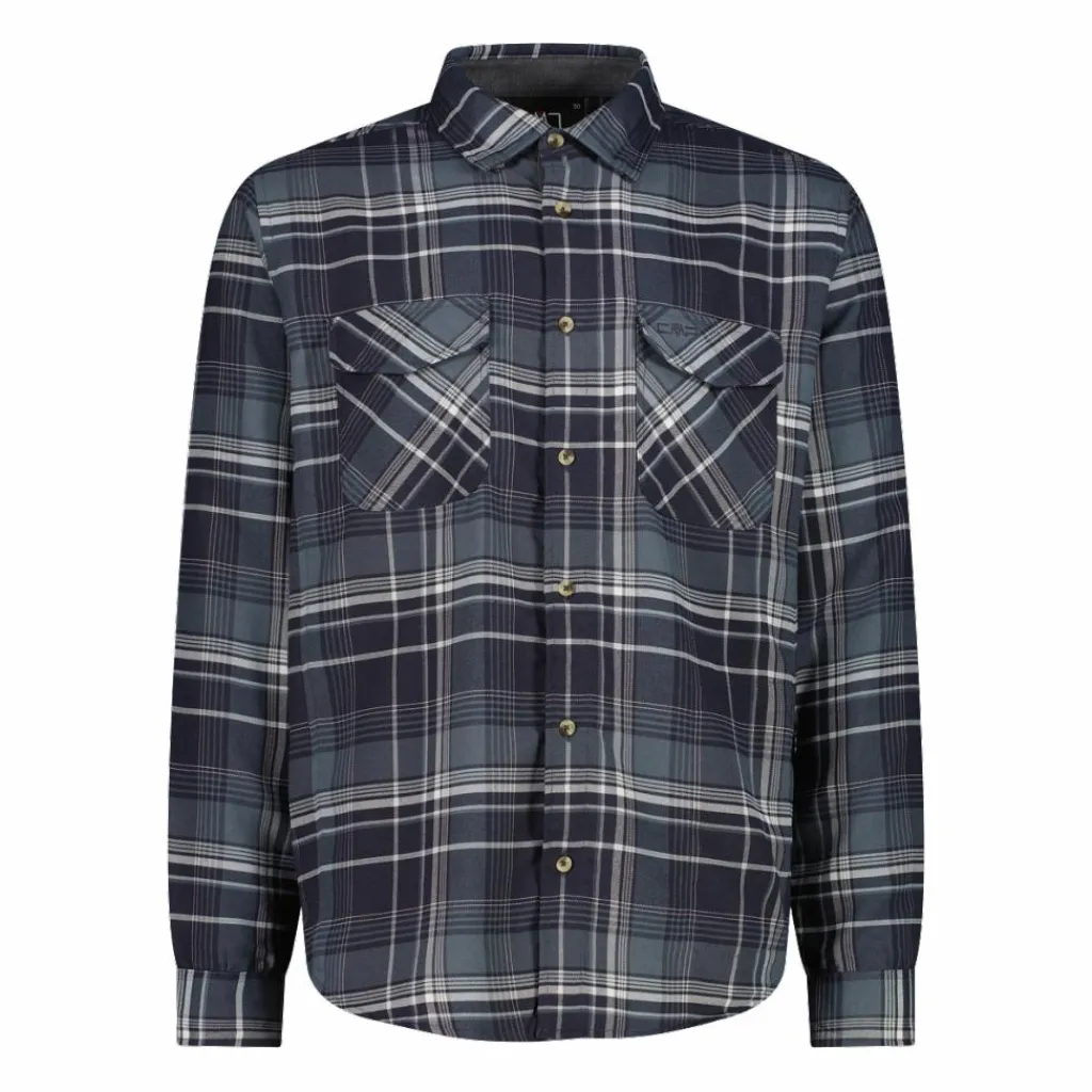 Herren Langarmhemd aus recyceltem Polyester>CMP Hot