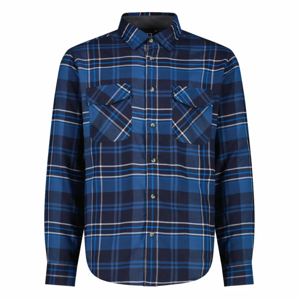 Herren Langarmhemd aus recyceltem Polyester>CMP Hot