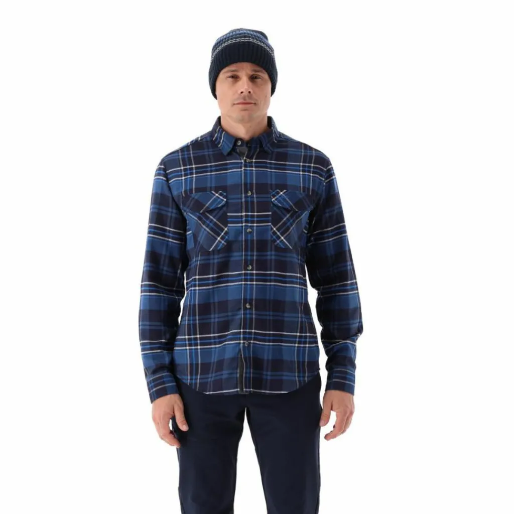 Herren Langarmhemd aus recyceltem Polyester>CMP Hot