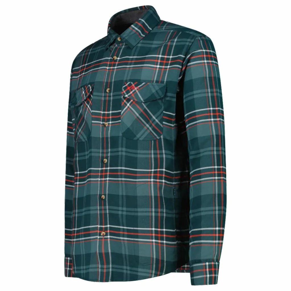 Herren Langarmhemd aus recyceltem Polyester>CMP Hot