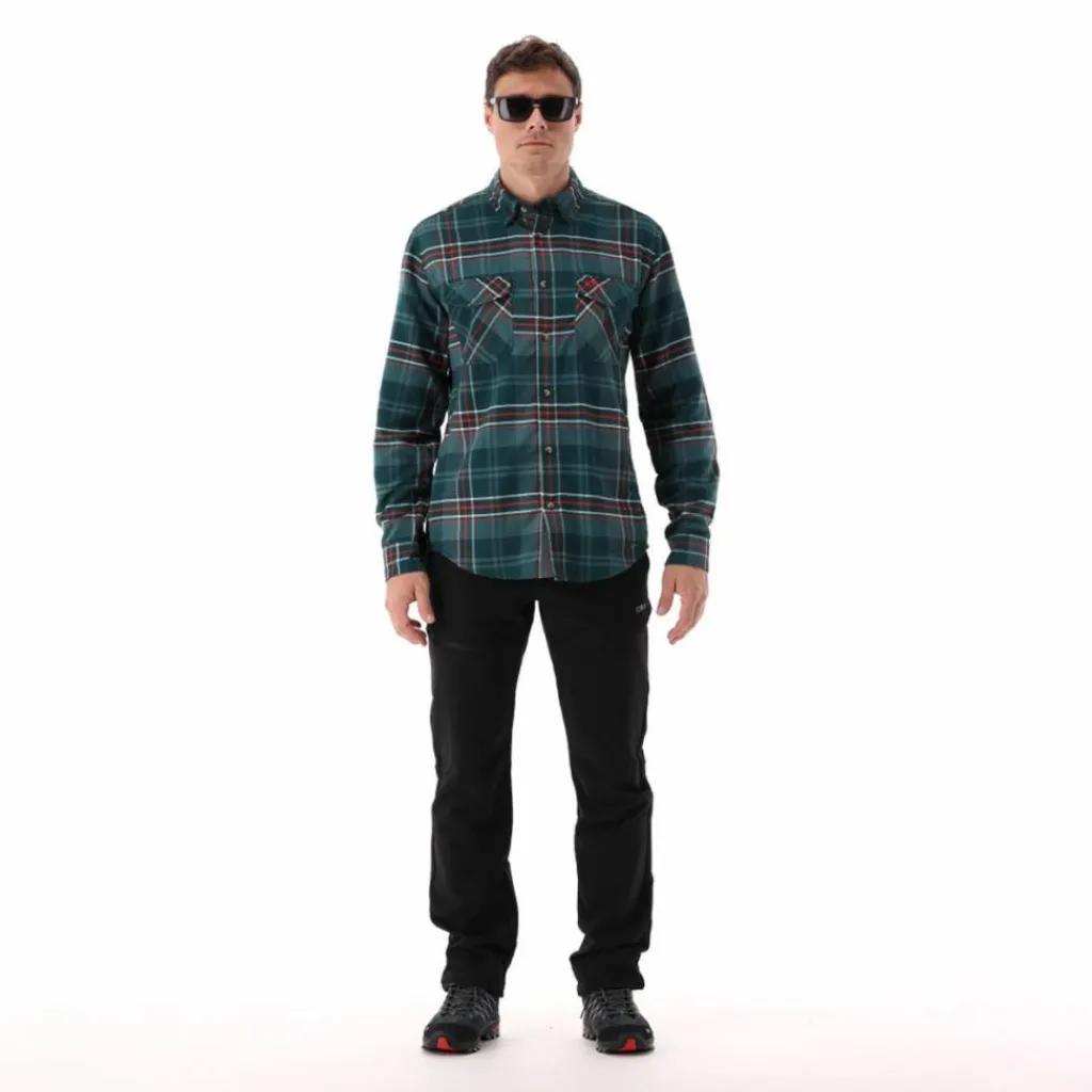 Herren Langarmhemd aus recyceltem Polyester>CMP Hot