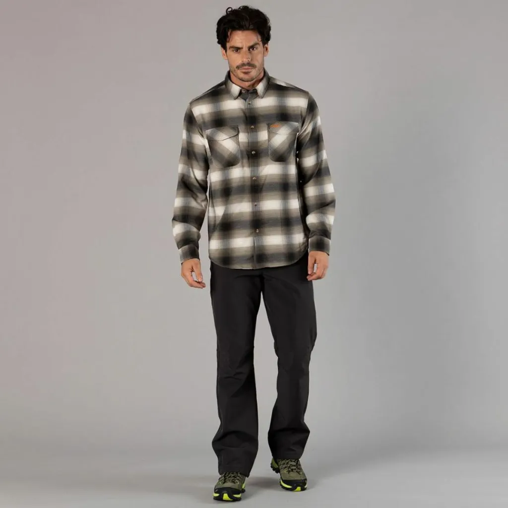 Herren Langarmhemd aus recyceltem Polyester>CMP Hot