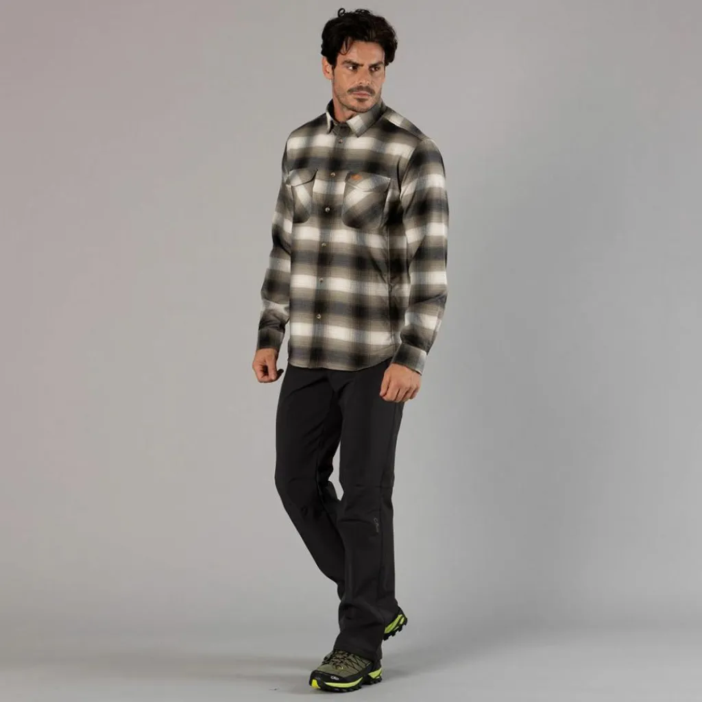 Herren Langarmhemd aus recyceltem Polyester>CMP Hot