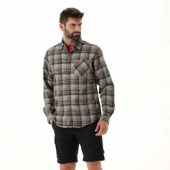 Herren Langarm-Hemd mit Karomuster><noscript><img width=