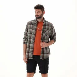 Herren Langarm-Hemd mit Karomuster><noscript><img width=