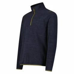 Herren Melange Arctic Fleece Rollkragenjacke mit halbem Reißverschluss><noscript><img width=