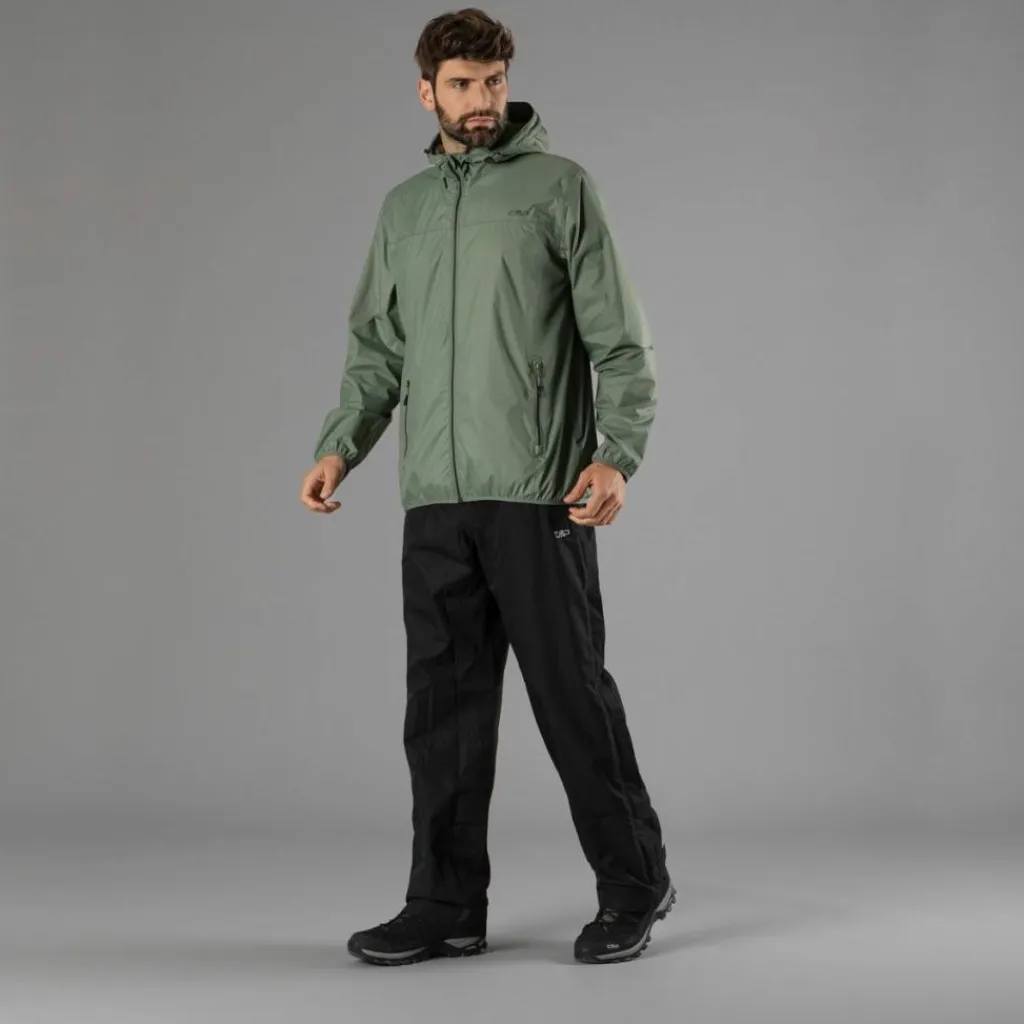 Herren packable wasserdichte Jacke>CMP Clearance