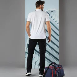 Herren Polohemd aus stretch polyester und Modal><noscript><img width=