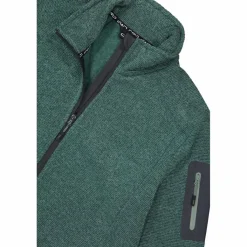 Herren schweres Fleecejacke Knit-Tech Meliert><noscript><img width=