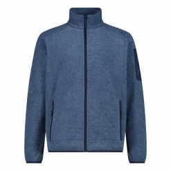 Herren schweres Fleecejacke Knit-Tech Meliert><noscript><img width=