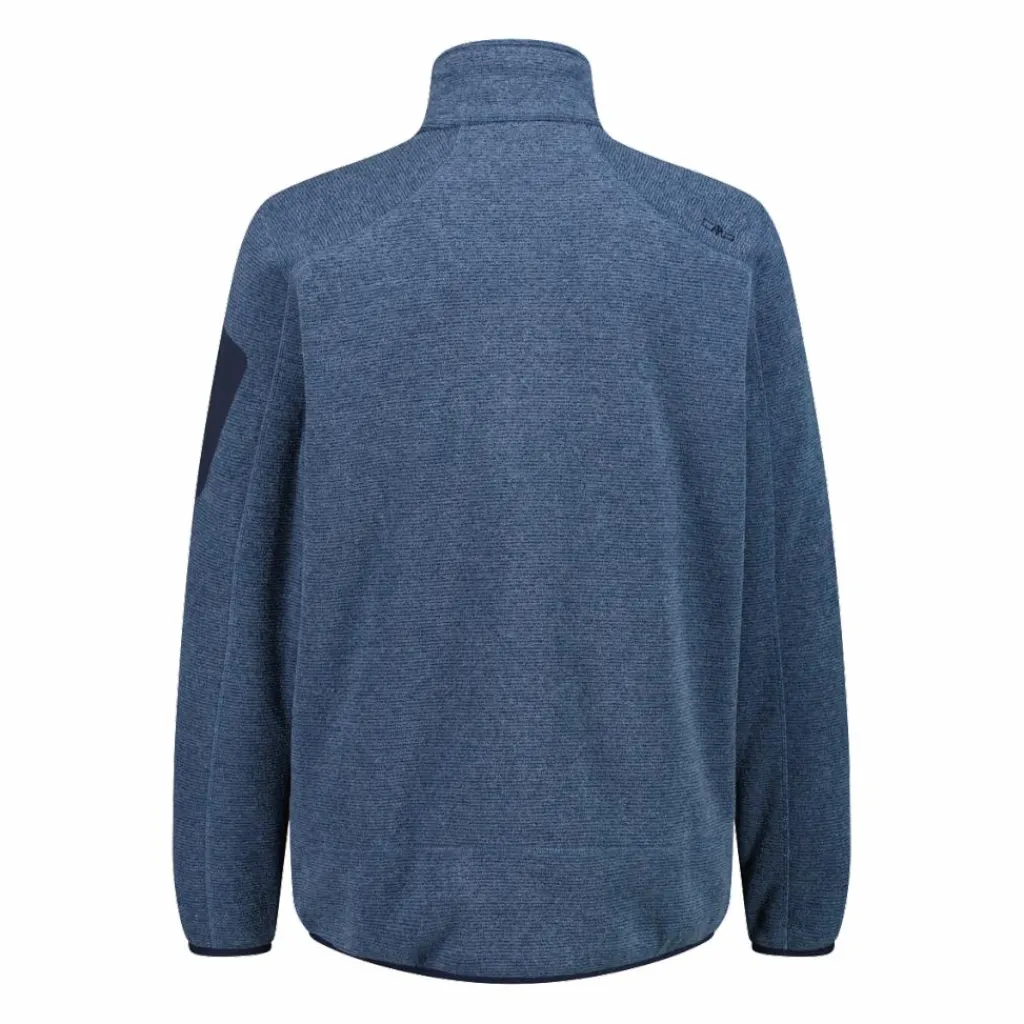 Herren schweres Fleecejacke Knit-Tech Meliert>CMP New