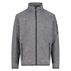 Herren schweres Fleecejacke Knit-Tech Meliert>CMP Hot