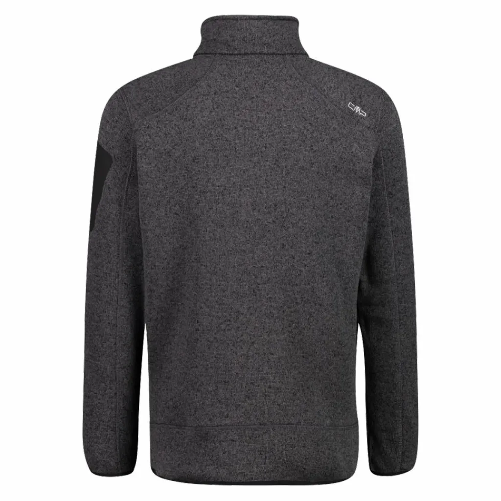 Herren schweres Fleecejacke Knit-Tech Meliert>CMP Hot