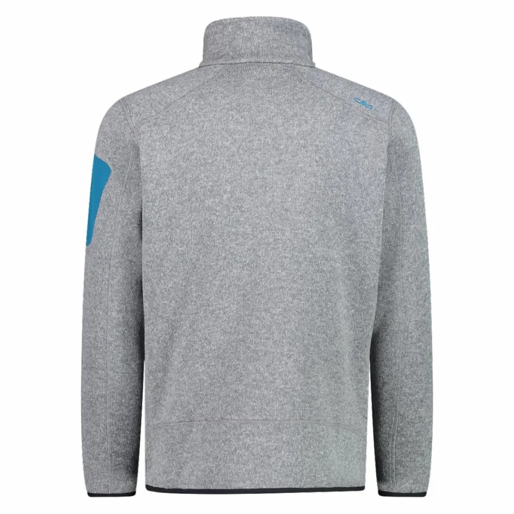 Herren schweres Fleecejacke Knit-Tech Meliert>CMP Hot