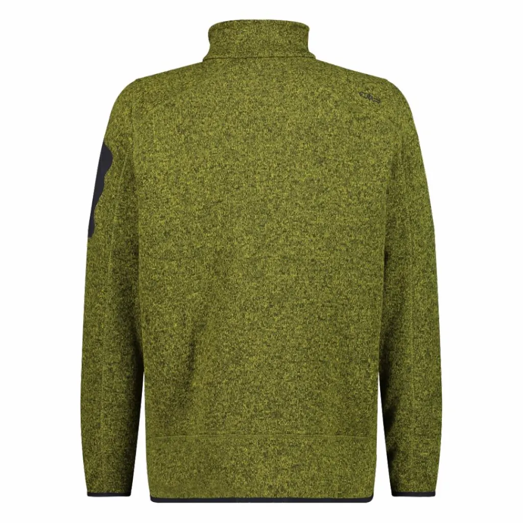 Herren schweres Fleecejacke Knit-Tech Meliert>CMP Hot