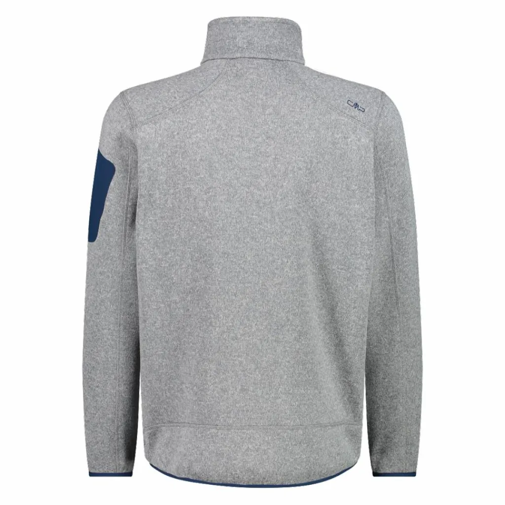 Herren schweres Fleecejacke Knit-Tech Meliert>CMP Hot